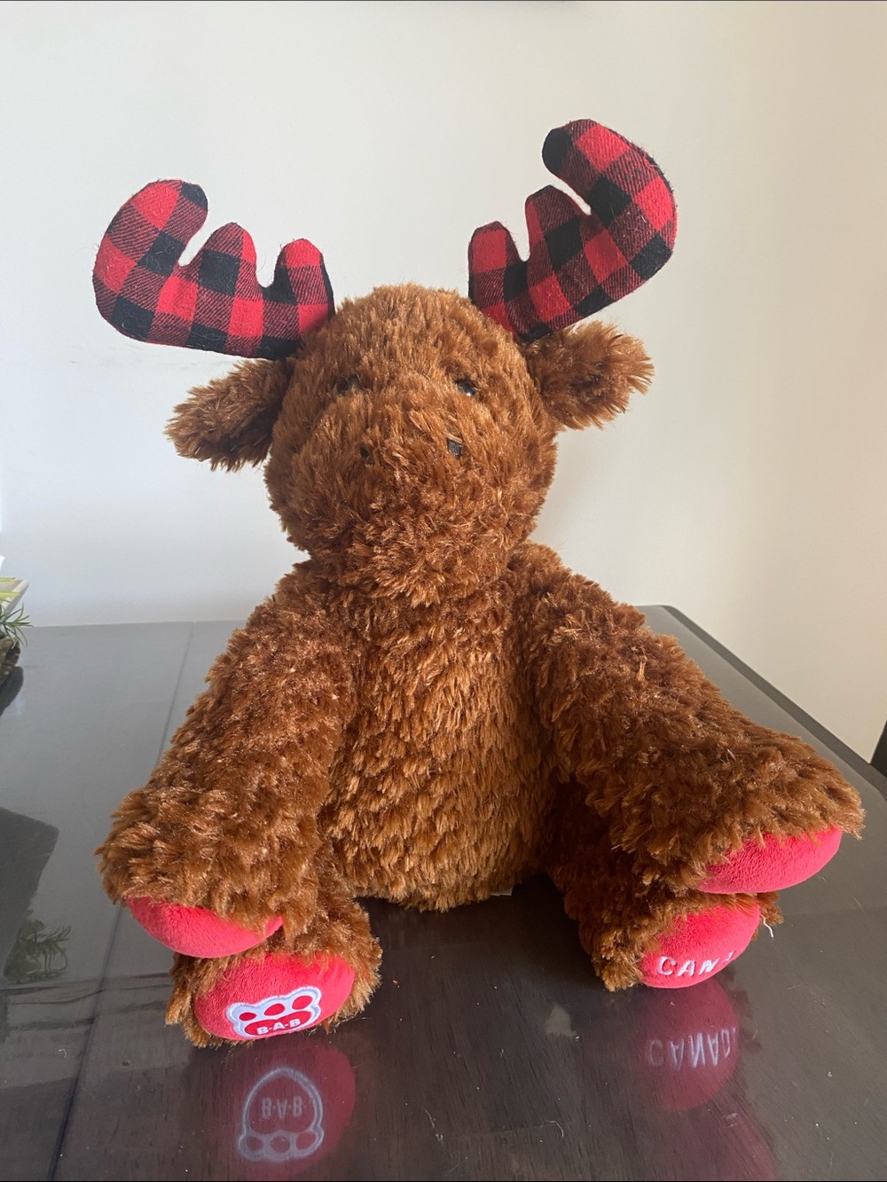 Build a Bear Canada Moose Plush BABW